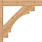 Ekena Millwork Merced Block Smooth Outlooker, Western Red Cedar, 5 1/2"W x 26"D x 26"H OUT06X26X26MRC05SWR - alternate 2